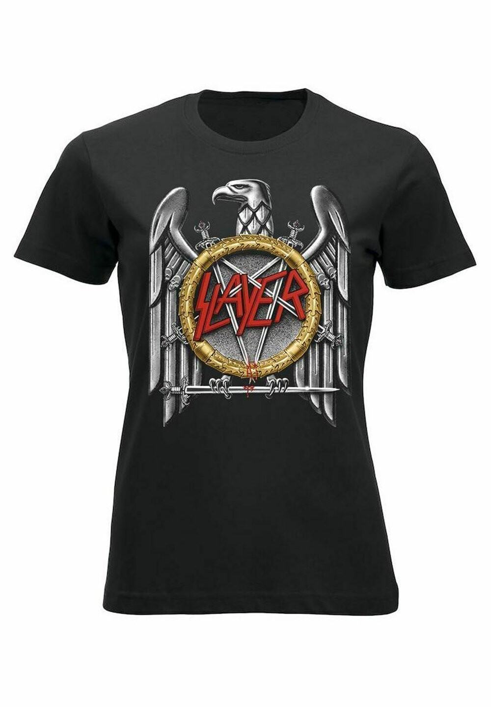 

Футболка с принтом SLAYER EAGLE rockshirts, цвет black