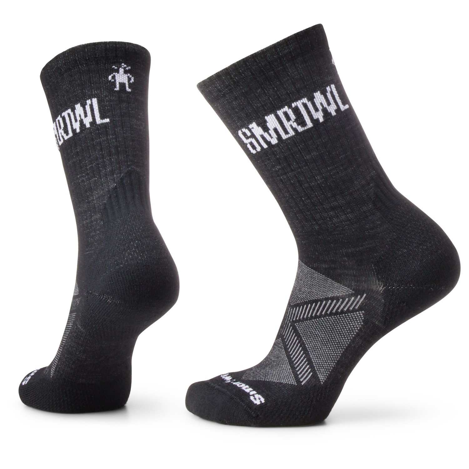 Многофункциональные носки Smartwool Athletic Logo Crew, черный