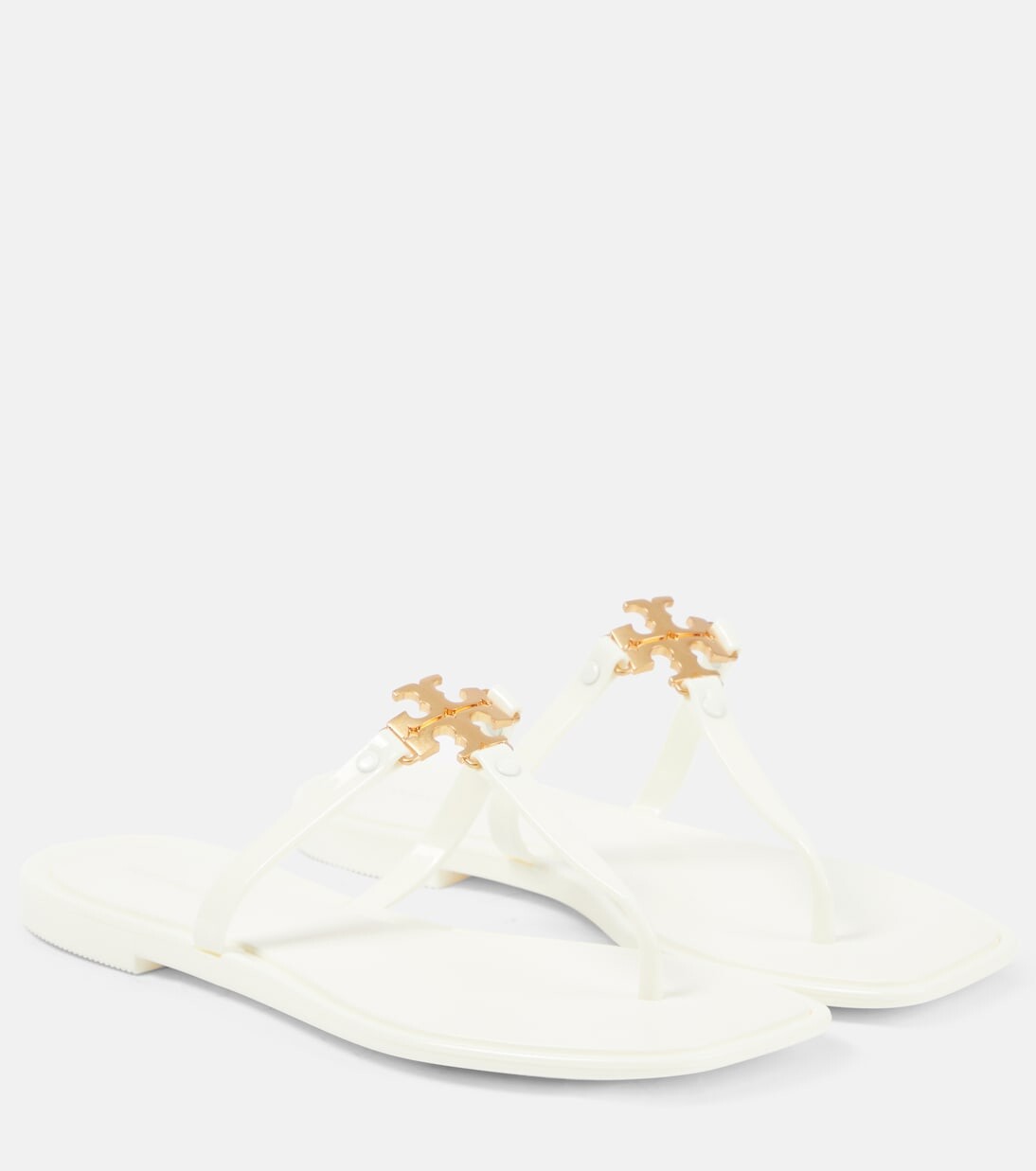 

Резиновые сандалии roxanne jelly Tory Burch, желтый