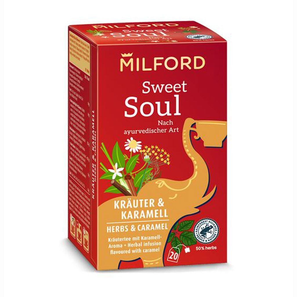 

Травяной чай Milford Sweet Soul со вкусом карамели 40г Meßmer