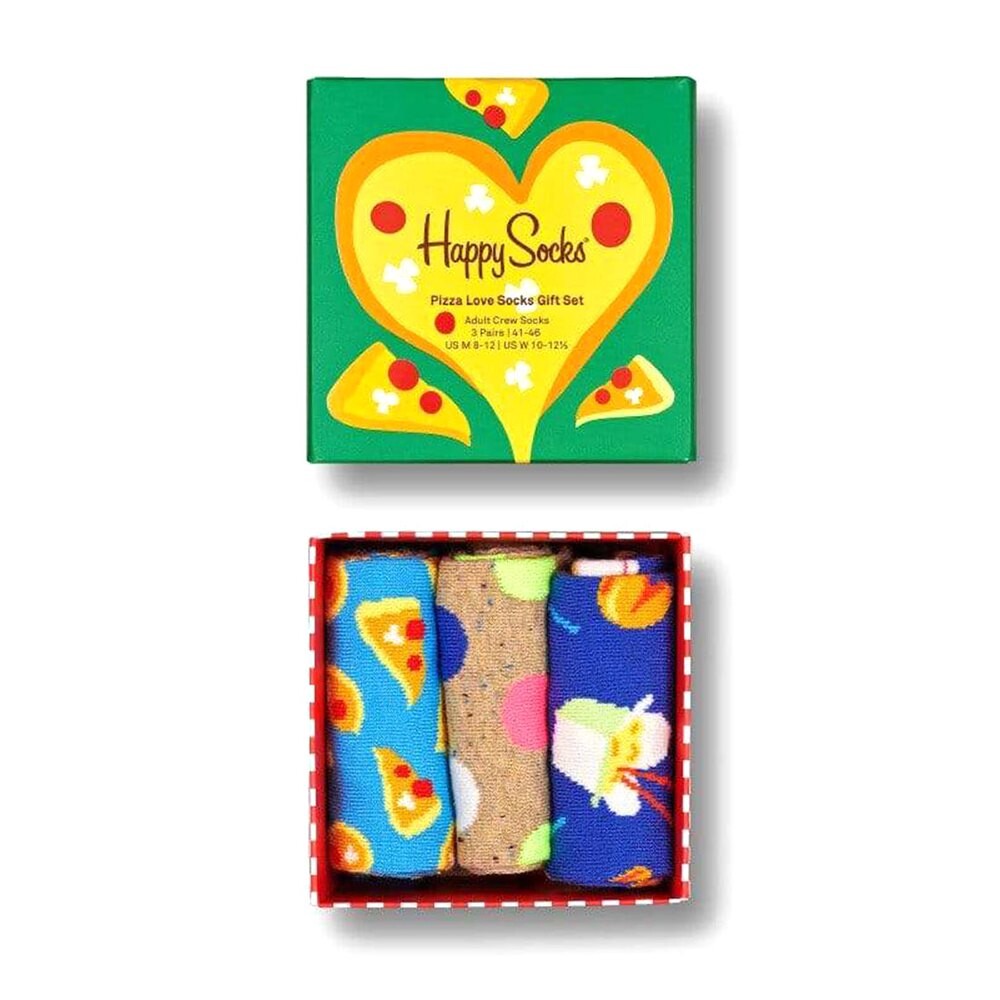 

Носки Happy Pizza Love 3 Unidades Long, разноцветный