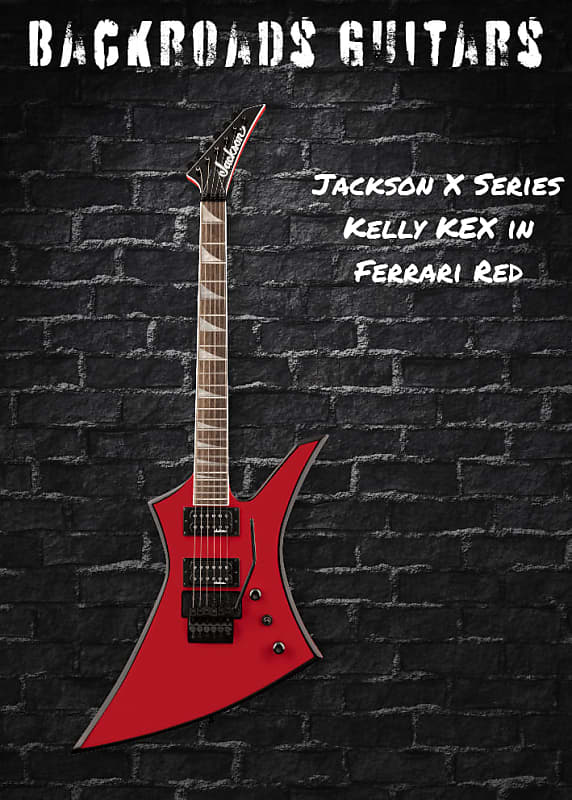 цена Электрогитара Jackson X Series Kelly KEX in Ferrari Red