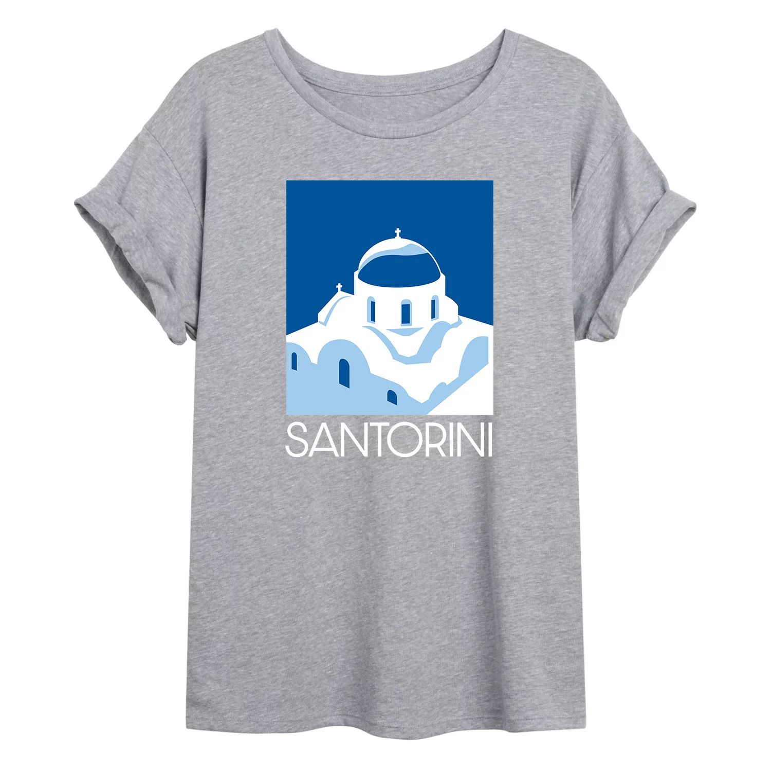 Размерная футболка с рисунком Santorini для юниоров Licensed Character