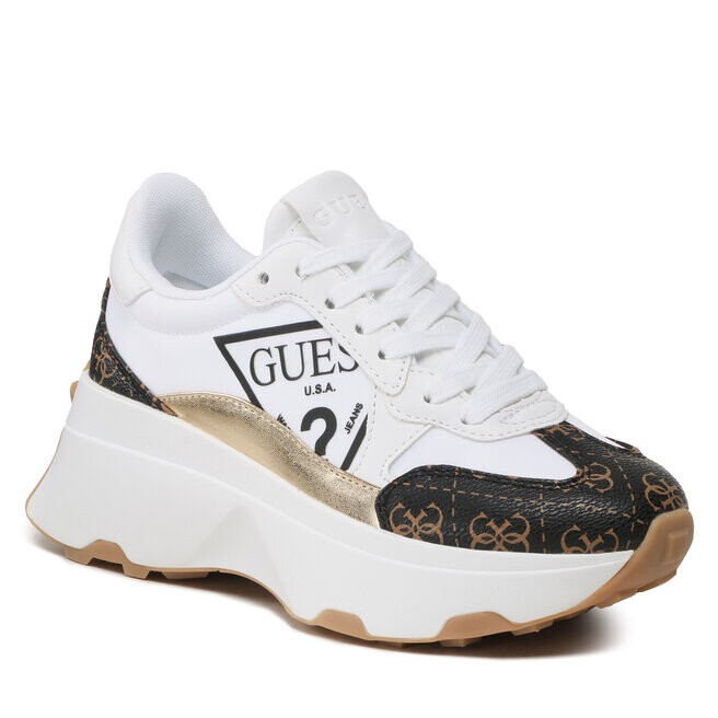 

Кроссовки Guess, белый цвет