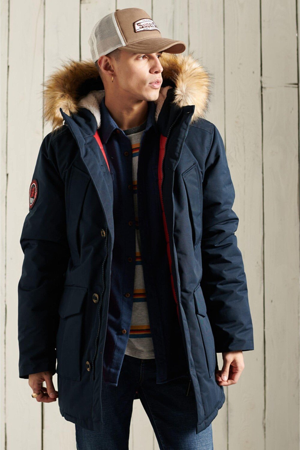 

Парка Everest Superdry, синий