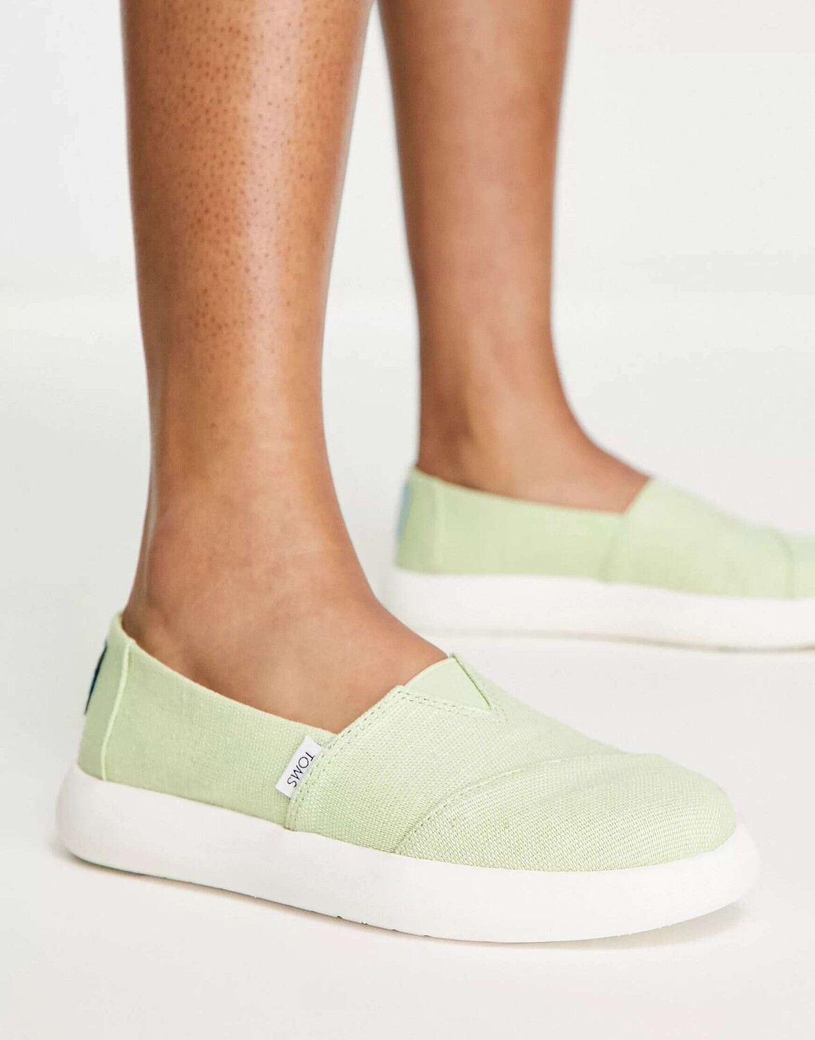 

Зеленые массивные кроссовки Toms alpargata mallow, Зеленый