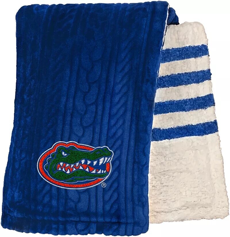 

Плед Pegasus Sports Florida Gators с тиснением в полоску из шерпы Nfl