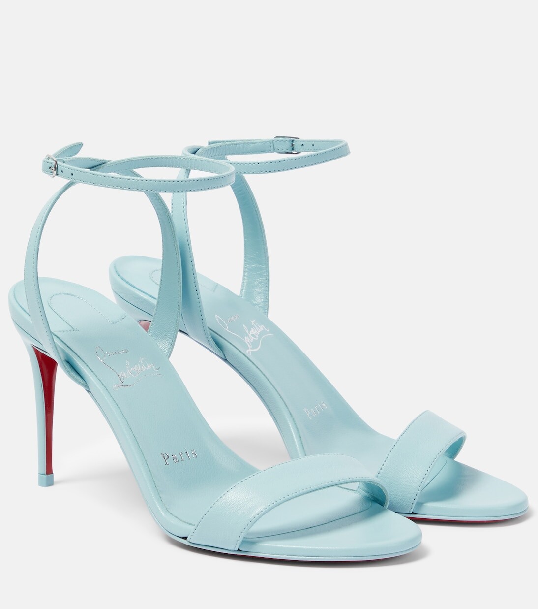 

Кожаные сандалии loubigirl 85 Christian Louboutin, синий