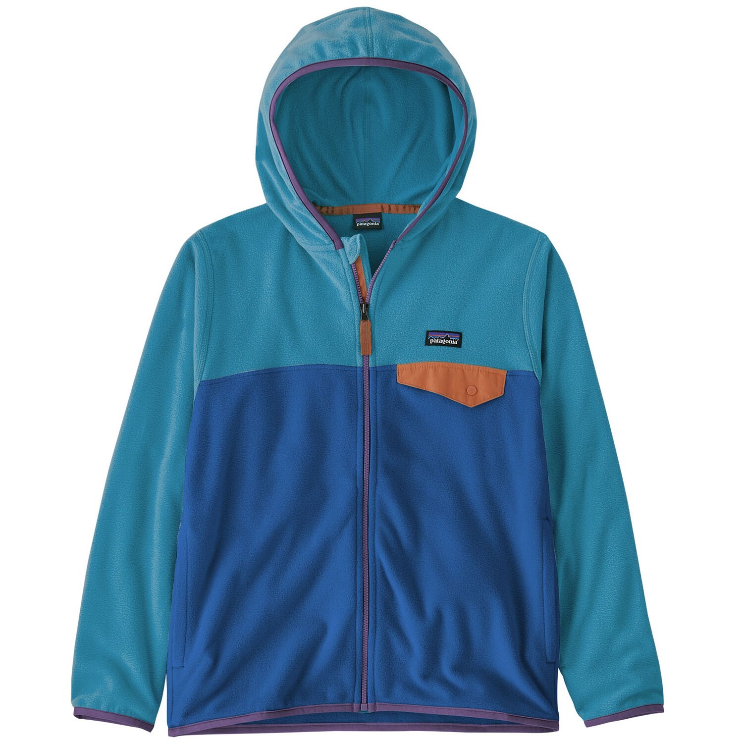 

Куртка Patagonia Micro D Snap-T, синий