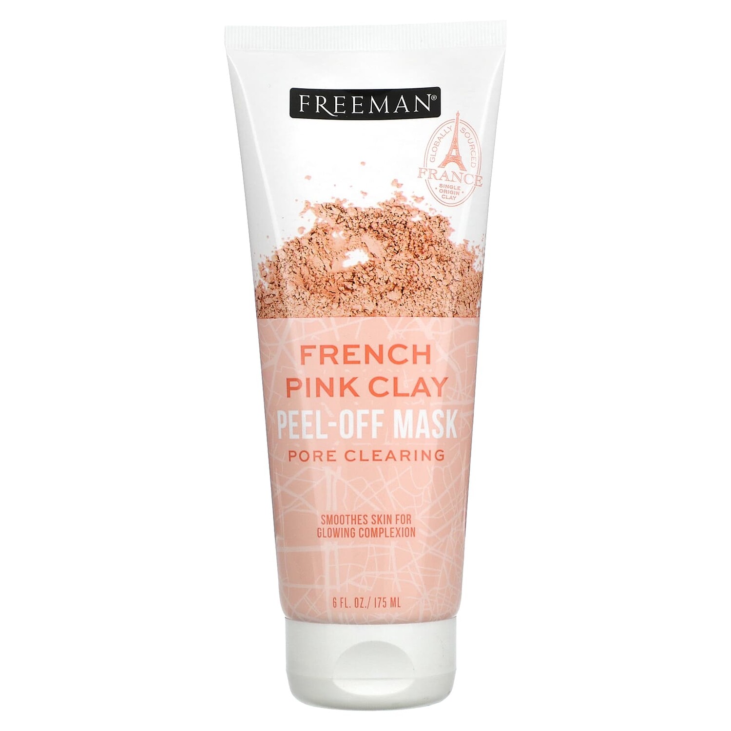 

Маска с французской розовой глиной, 175 мл (6 жидк. унций), Freeman Beauty