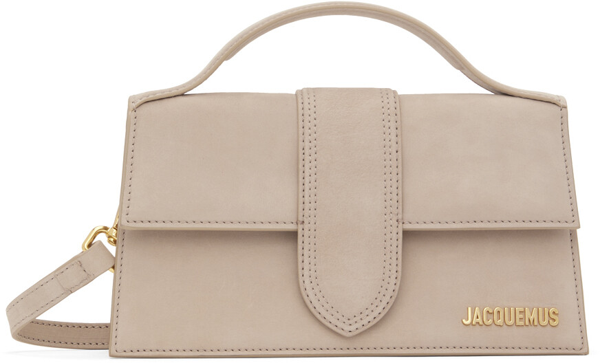 

Бежевая сумка Les Classiques 'Le Grand Bambino' Jacquemus, цвет Dark beige