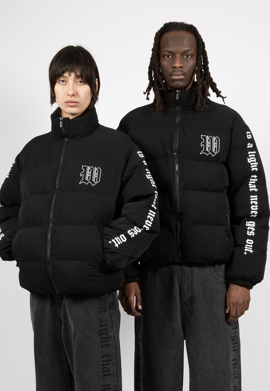 

Зимняя куртка MERCY PUFFER JACKET UNISEX Wasted Paris, цвет black