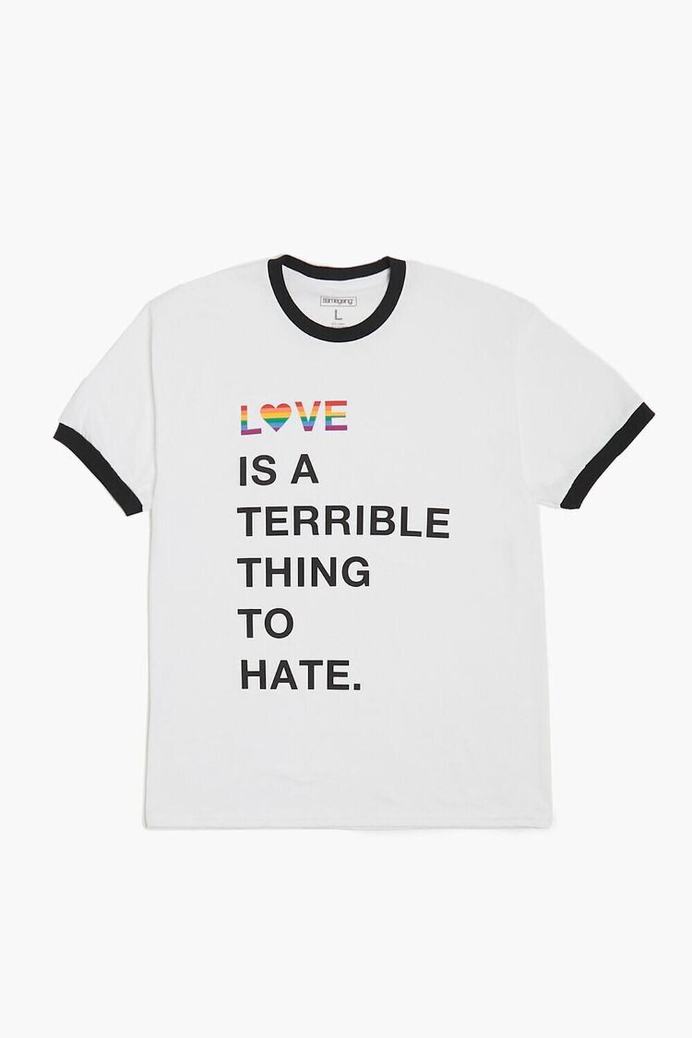 

Футболка с рисунком Love Forever 21, белый