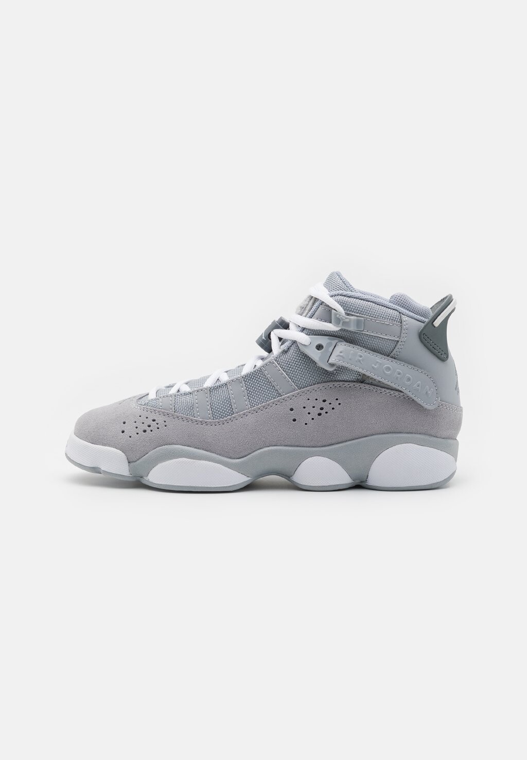 Баскетбольные кроссовки JORDAN 6 RINGS UNISEX, цвет wolf grey/cool grey/white кроссовки низкие v2k run nike sportswear цвет pure platinum metallic cool grey wolf grey cool grey light bone anthracite