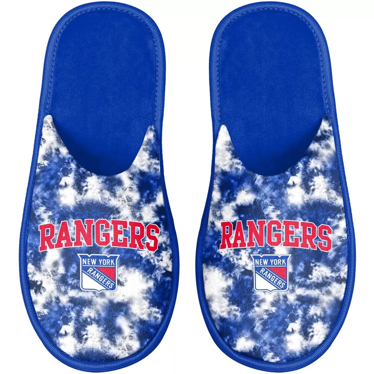 

Женские тапочки с логотипом FOCO New York Rangers