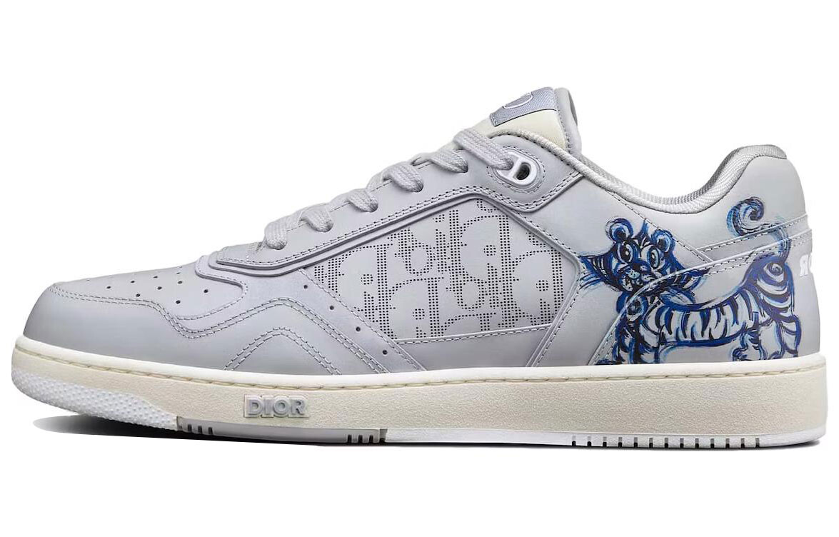 

Dior B27 Низкие спортивные туфли Dior And Kenny Scharf Серые мужские