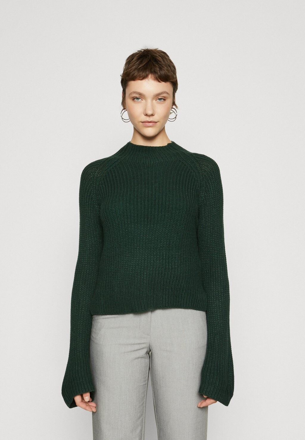 

Свитшот JDY JDYJUSTY TINE SLIT, цвет pine grove