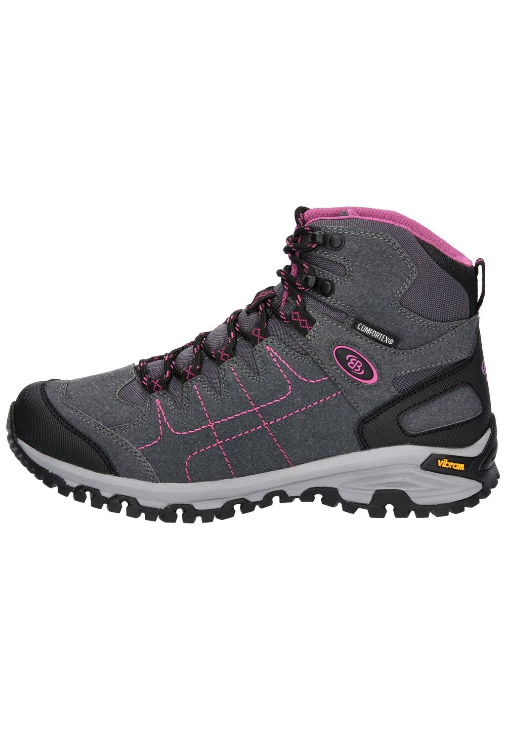 

Кроссовки MOUNT SHASTA Brütting, цвет grau schwarz pink