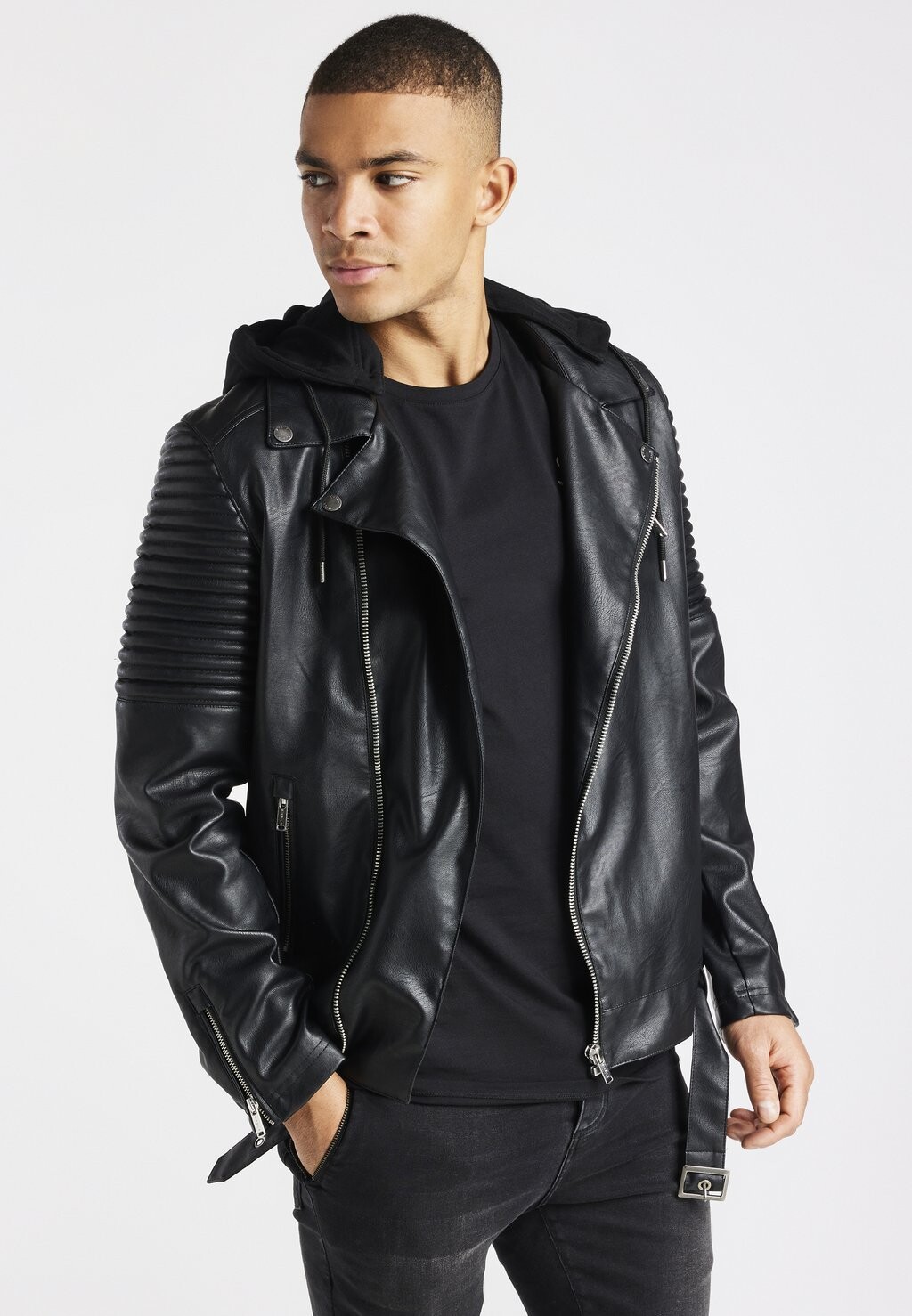 

Куртка из искусственной кожи SIKSILK