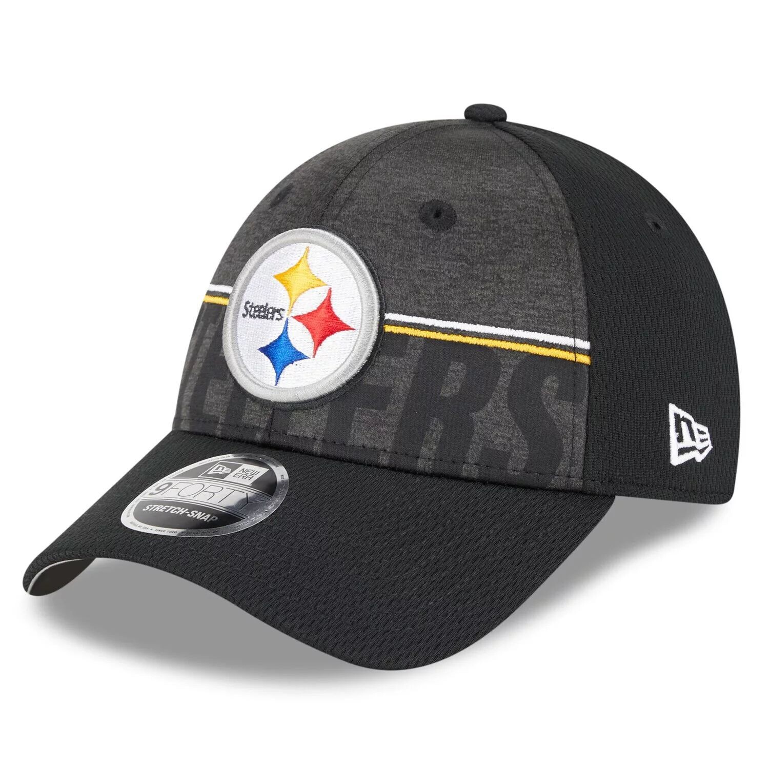

Мужская регулируемая кепка New Era Black Pittsburgh Steelers 2023 NFL Training Camp 9FORTY