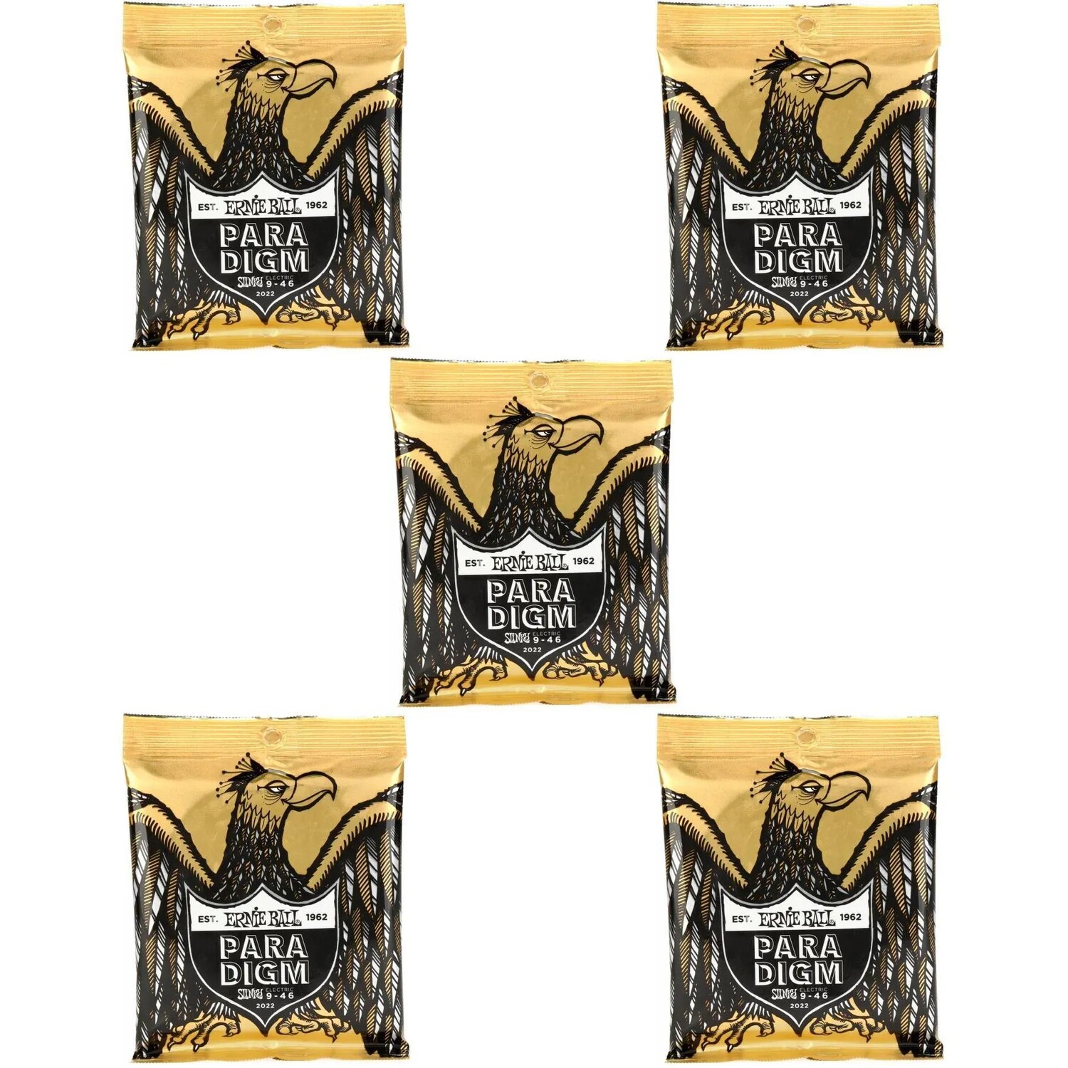 

Струны для электрогитары Ernie Ball 2022 Hybrid Slinky Paradigm — .009-.046 (5 шт.)