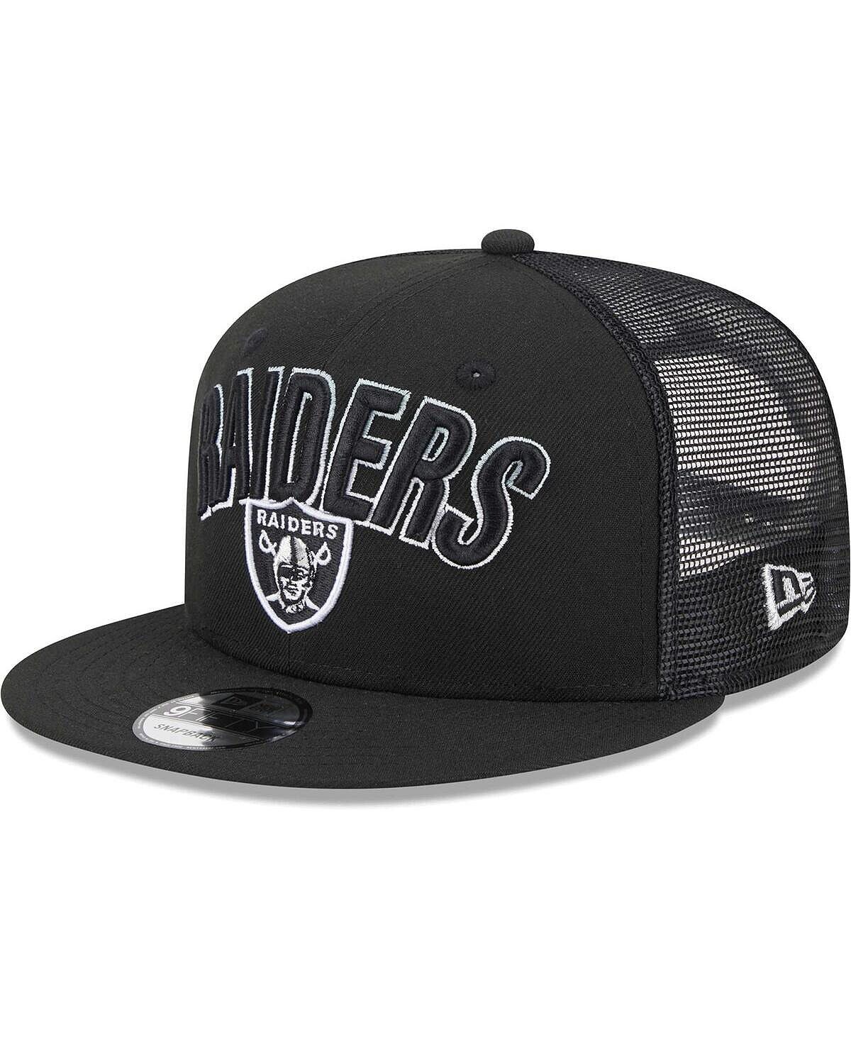 

Мужская черная кепка Snapback Las Vegas Raiders Grade Trucker 9FIFTY New Era