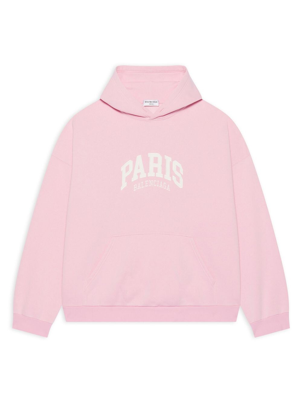 

Худи широкого кроя Cities Paris Balenciaga, белый