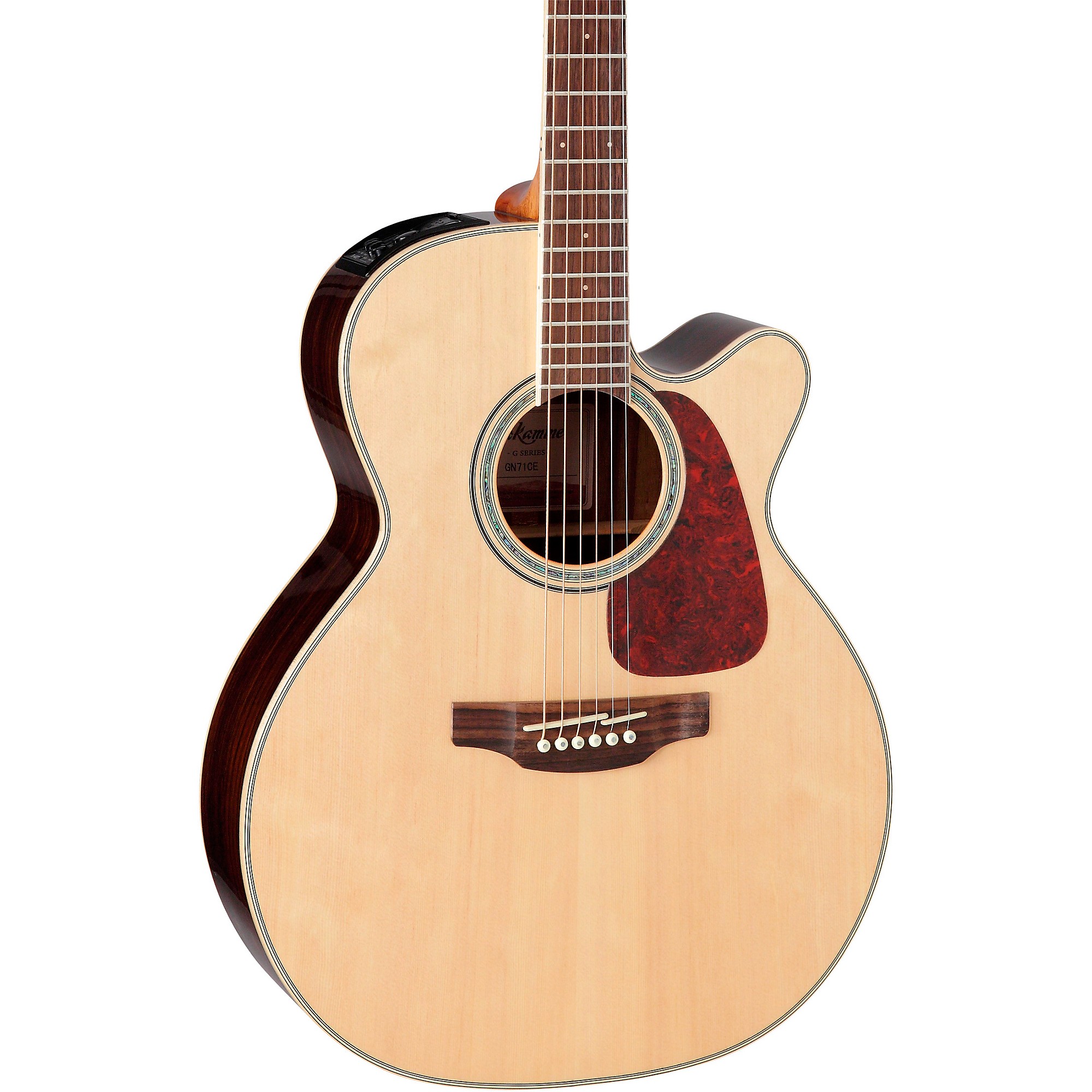 Акустически-электрическая гитара Takamine G Series GN71CE NEX Cutaway Natural takamine gn71ce nat электроакустическая гитара nex cutaway цвет натуральный