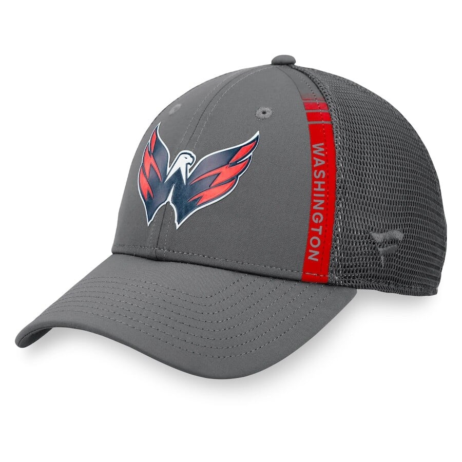 

Бейсболка Fanatics Branded Washington Capitals, угольный