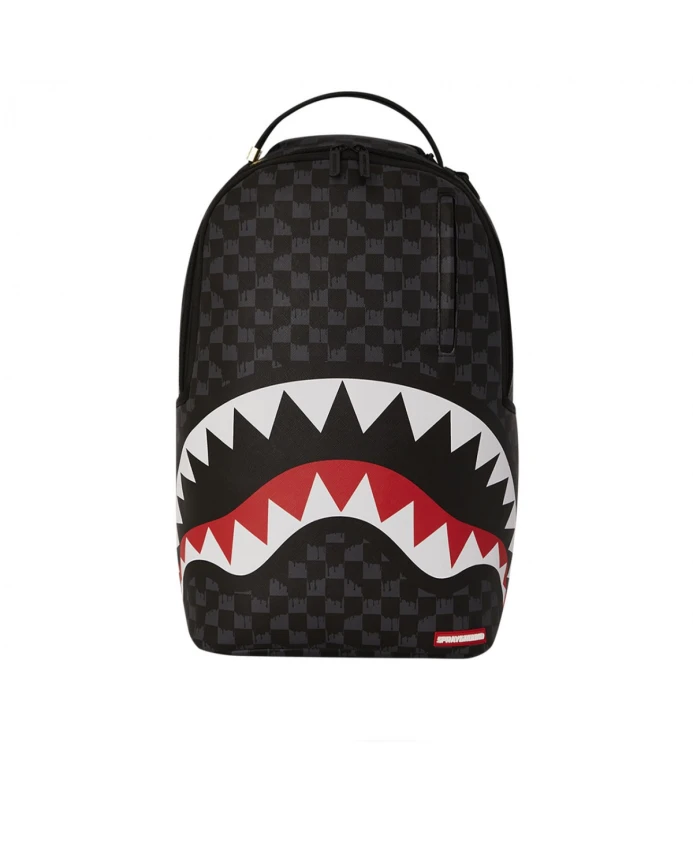 

Рюкзак Shark Drop в клетку Sprayground, черный