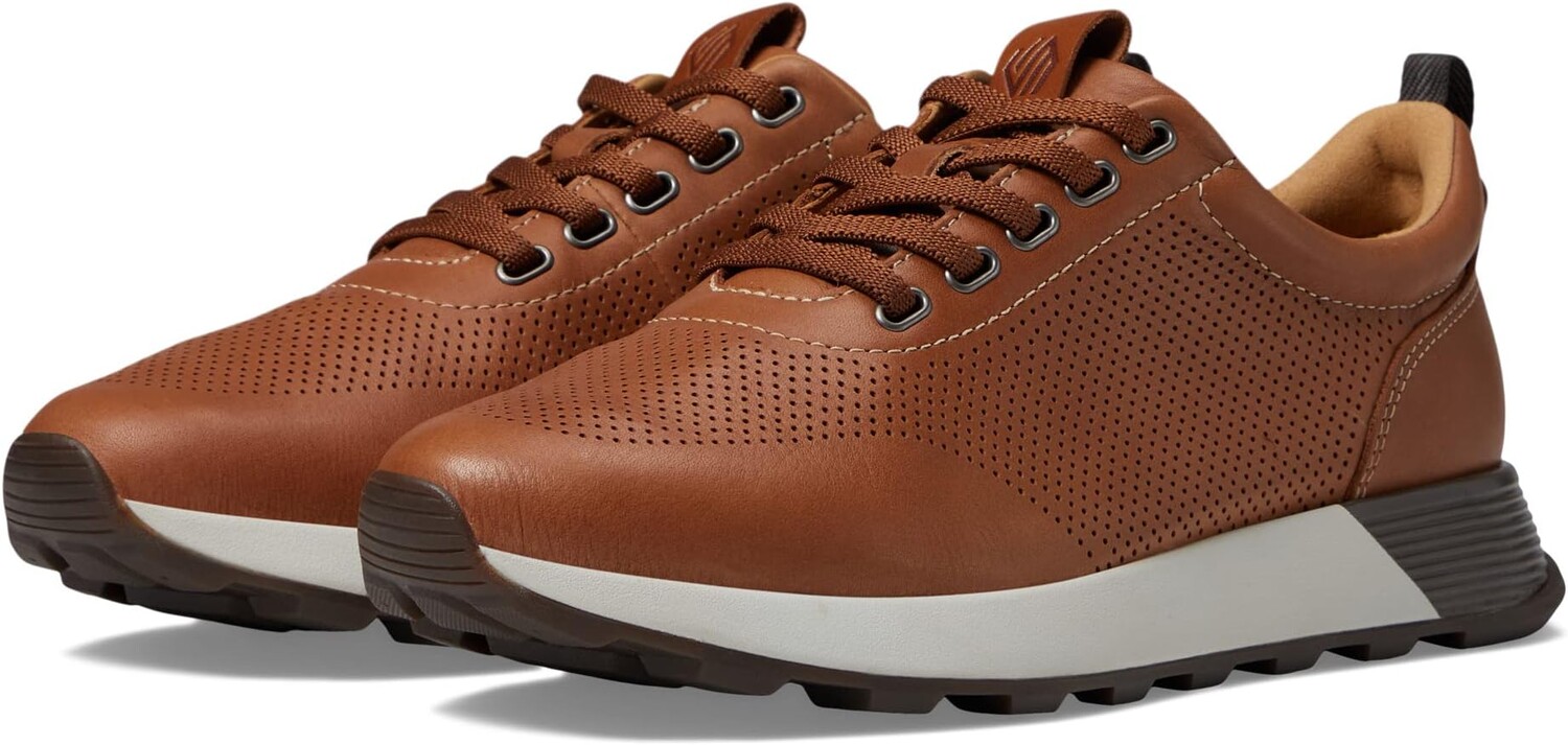 

Кроссовки Kinnon Perfed Jogger Johnston & Murphy, цвет Tan Full Grain