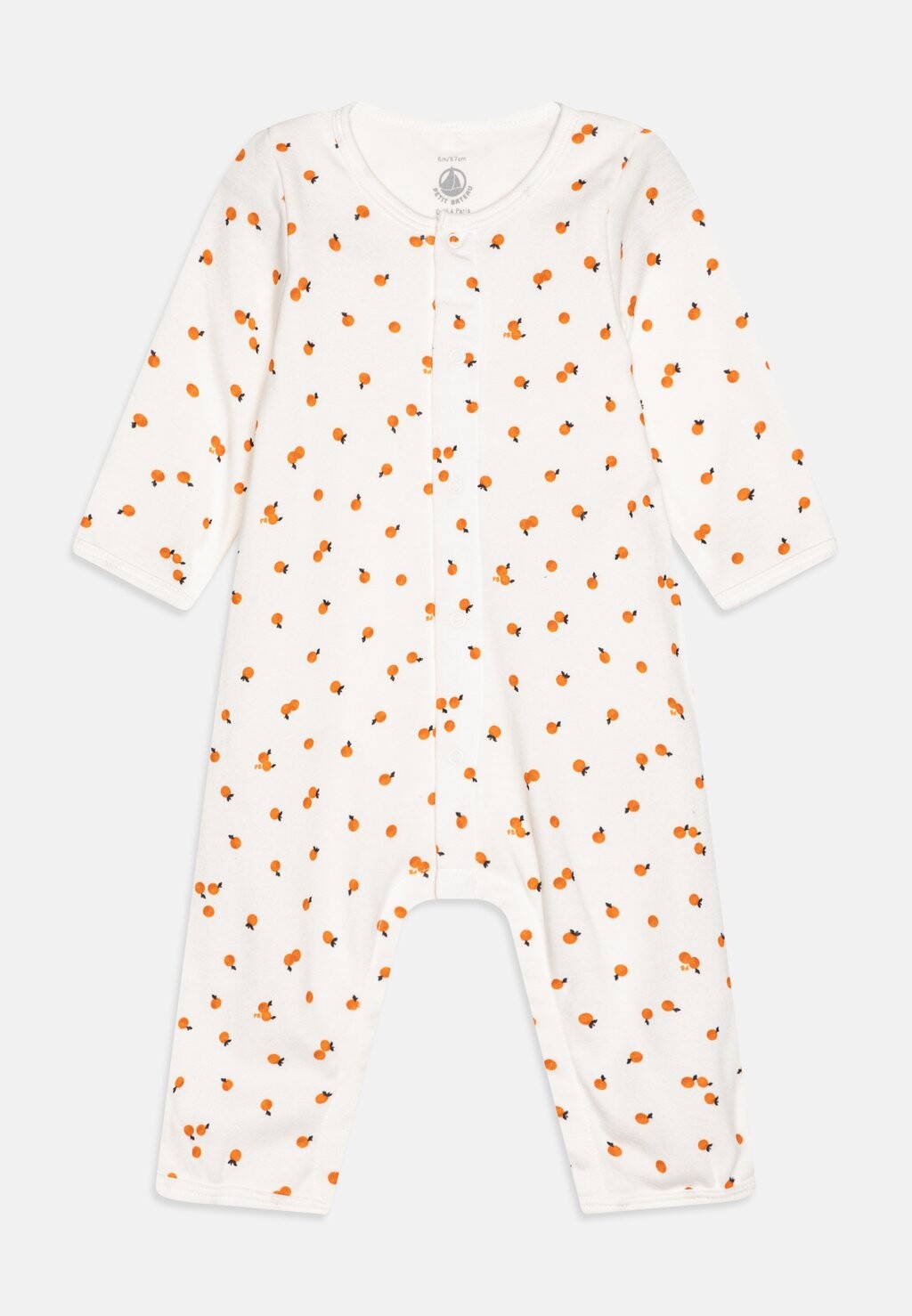 

Пижама BODYJAMA UNISEX Petit Bateau, цвет marshmallow/orange