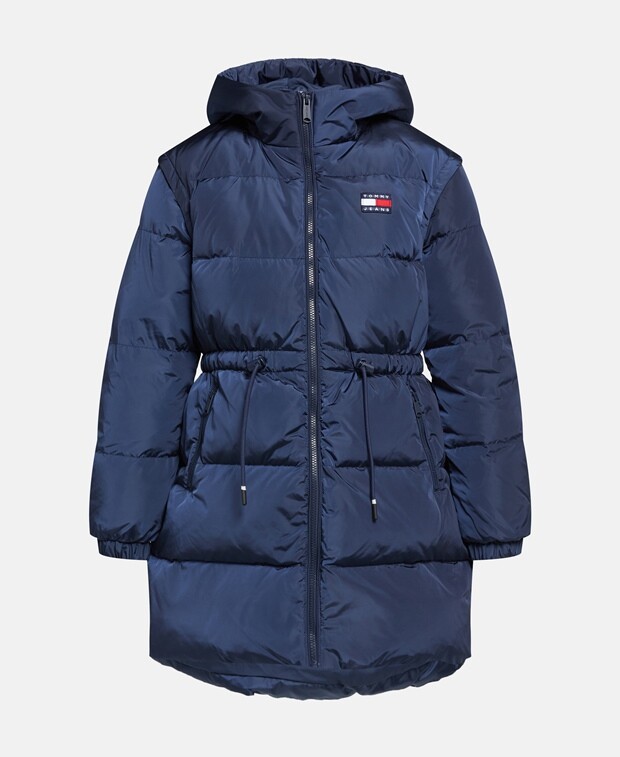 

Пуховик Tommy Hilfiger, темно-синий