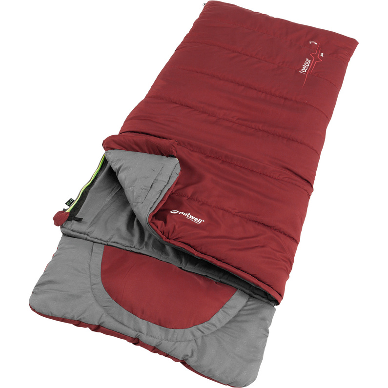 Детский контурный спальник Outwell, красный 100% муслиновый хлопковый детский тонкий спальный мешок мод для летнего постельного белья детский спальный мешок для сна
