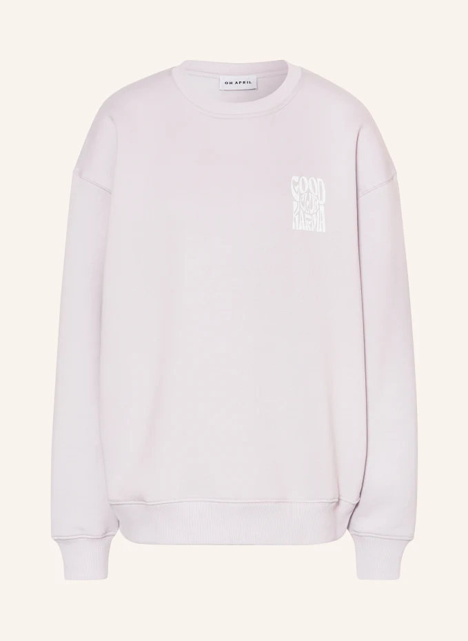 

Толстовка оверсайз good karma club Oh April, белый