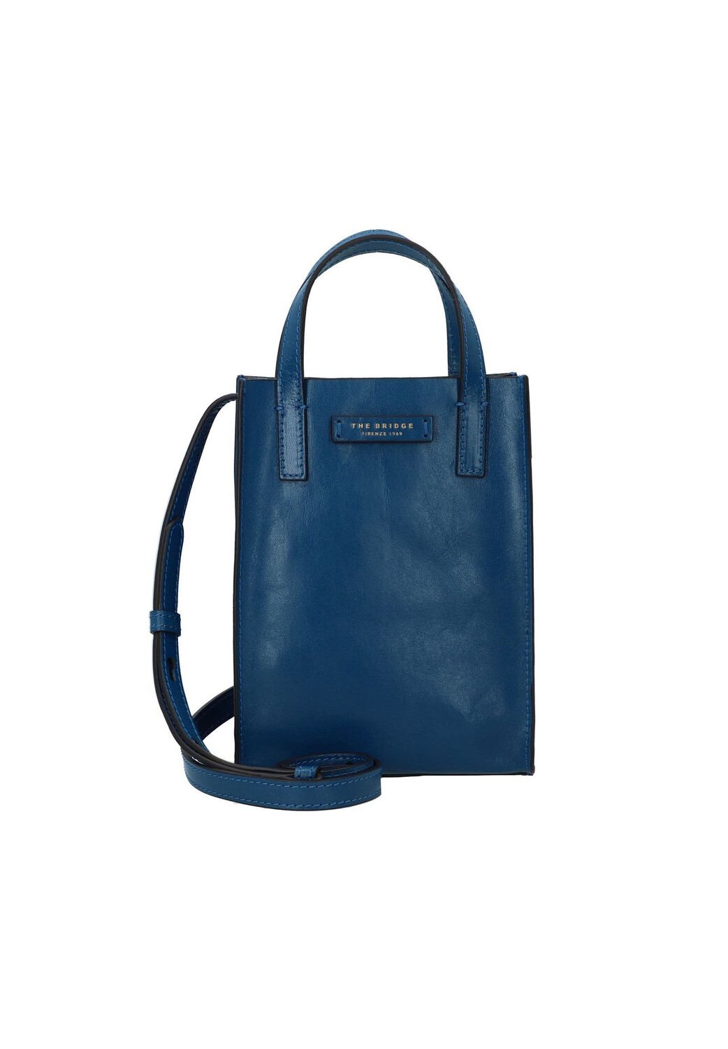 

Сумочка Mirra кожаная 15,5 см THE BRIDGE, цвет Jeans