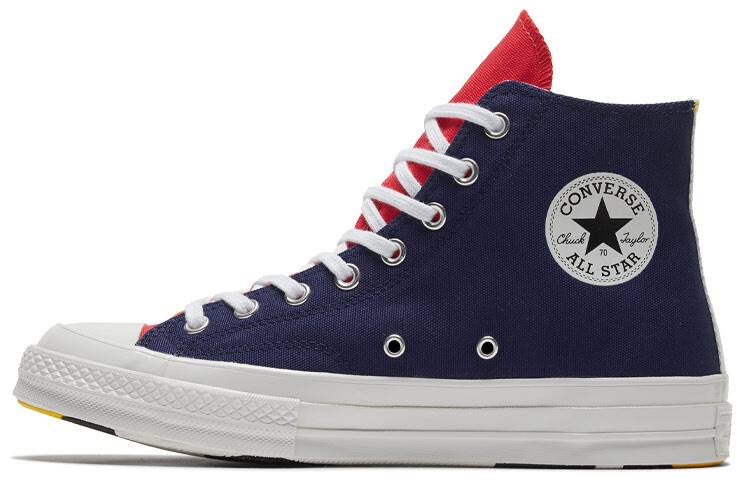 

Обувь унисекс из парусины Golf Wang X Converse Chuck Taylor All Star 1970-х, синий/желто-красный