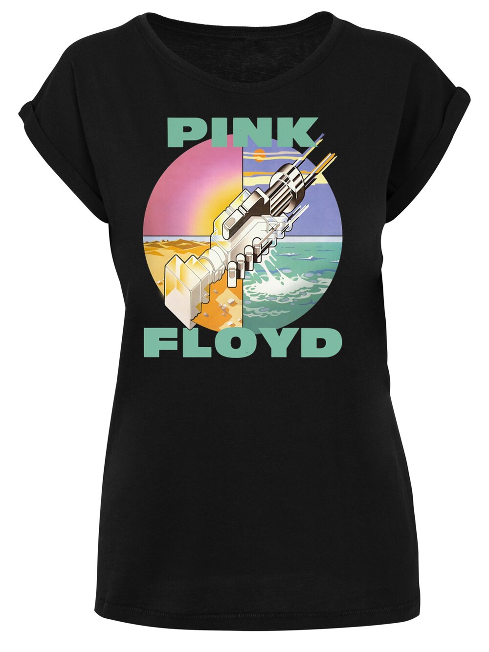 Рубашка F4Nt4Stic Pink Floyd Wish You Were Here, черный cd диск wish you were here pink floyd