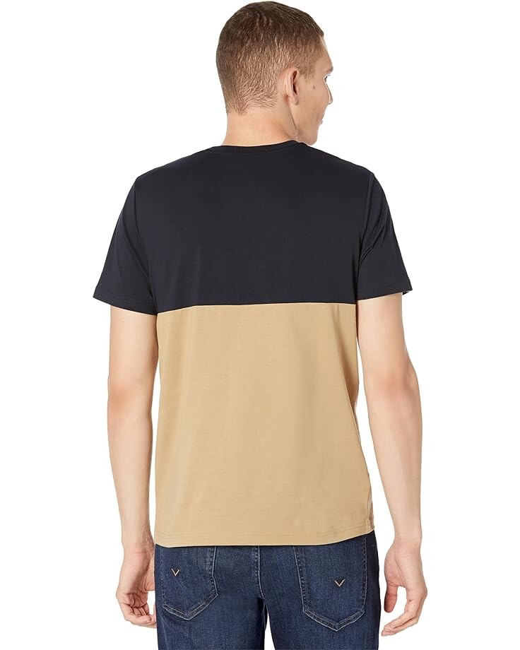 

Футболка Fred Perry Color-Block T-Shirt, цвет Warm Stone