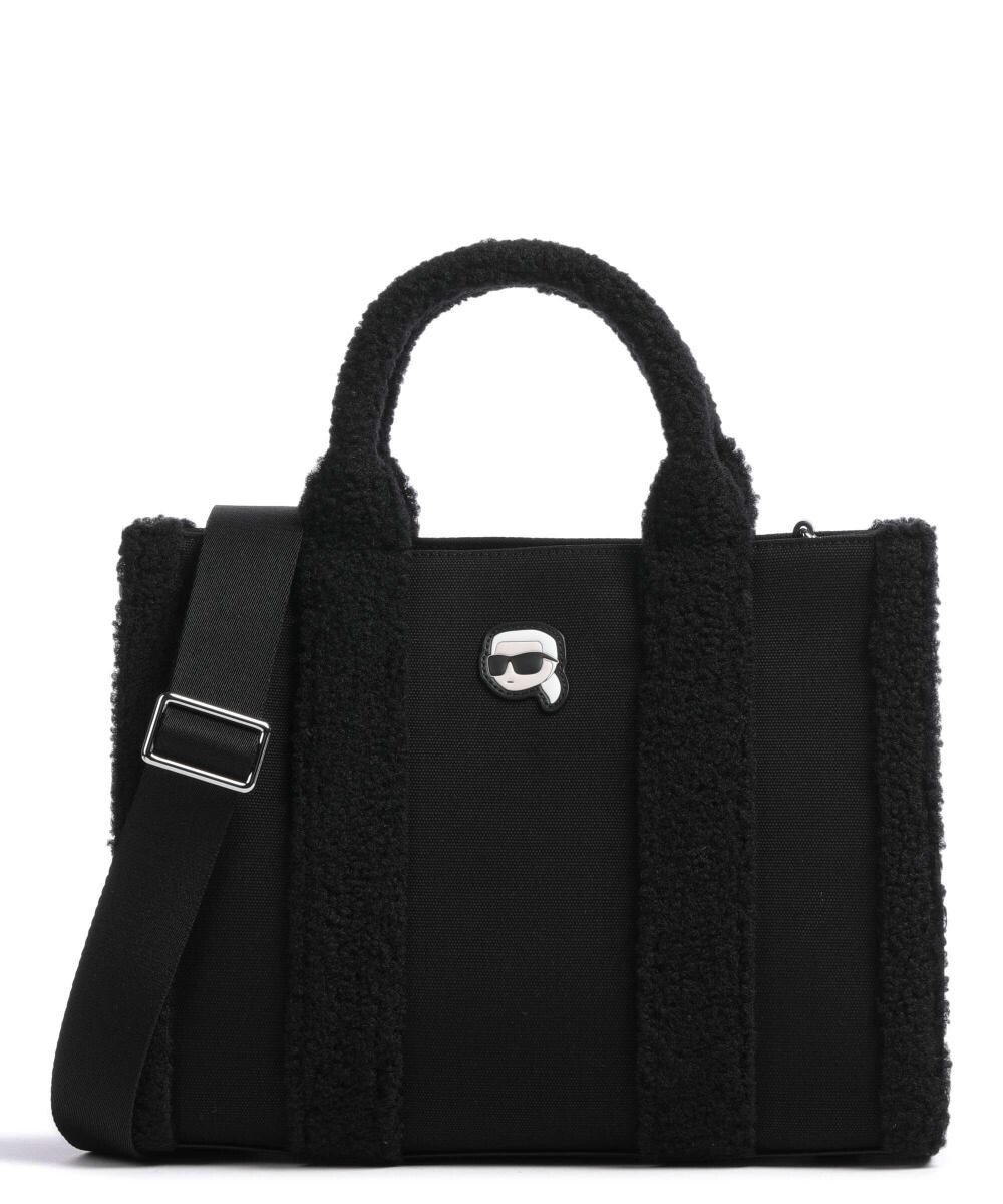 

Сумка K/Ikonik 2.0 из переработанного хлопка Karl Lagerfeld, черный