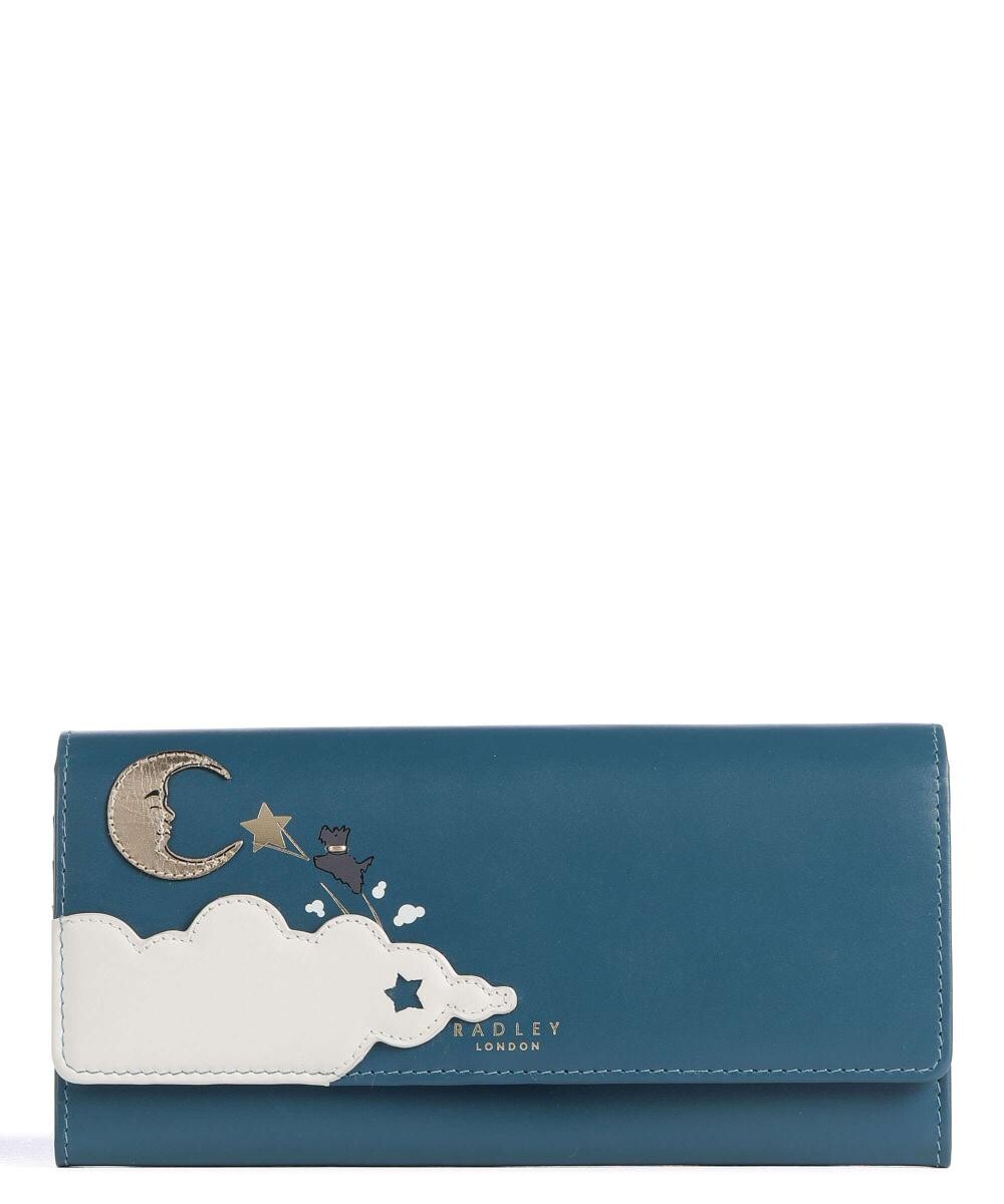 

Кошелек Shoot For The Moon из гладкой яловой кожи Radley London, синий