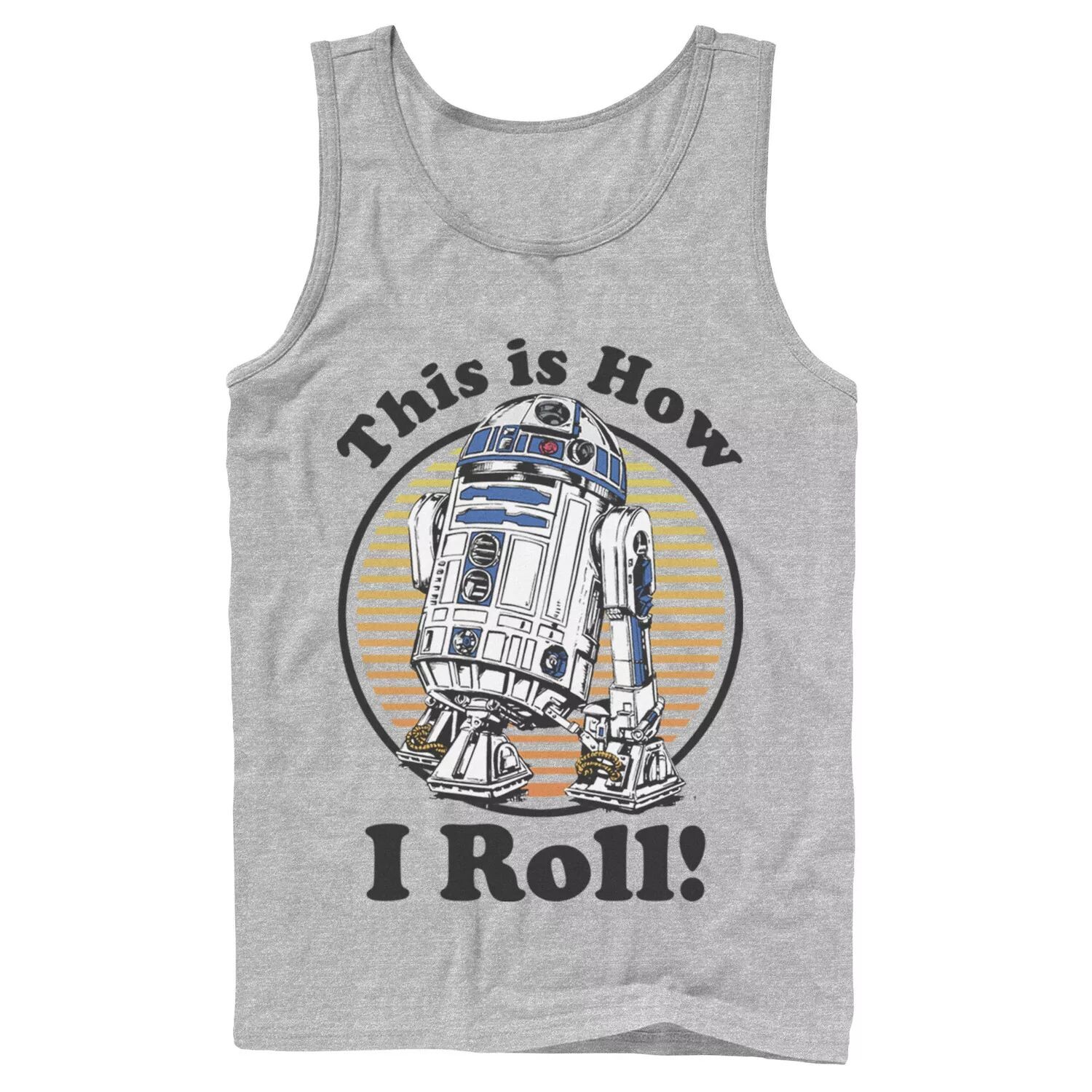 

Мужская майка со значком «Звездные войны» C-3PO R2-D2 Besties Star Wars