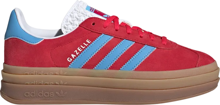 

Кроссовки Wmns Gazelle Bold 'Active Pink Blue Burst', розовый