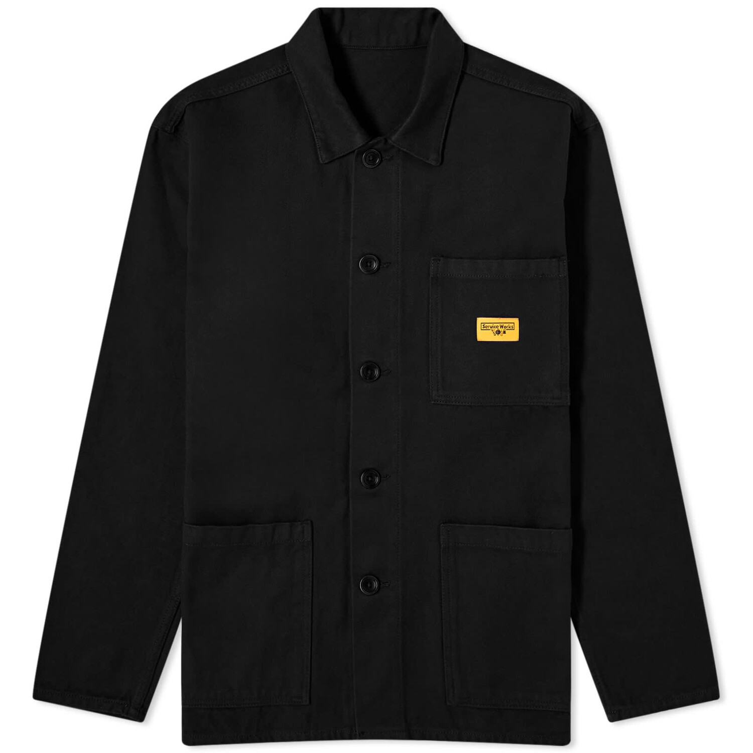 Куртка Service Works Moleskin Coverall, черный