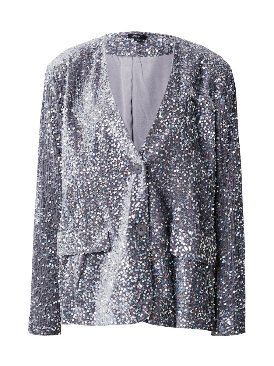 

Блейзер Nasty Gal Blazer Premium, серебряный