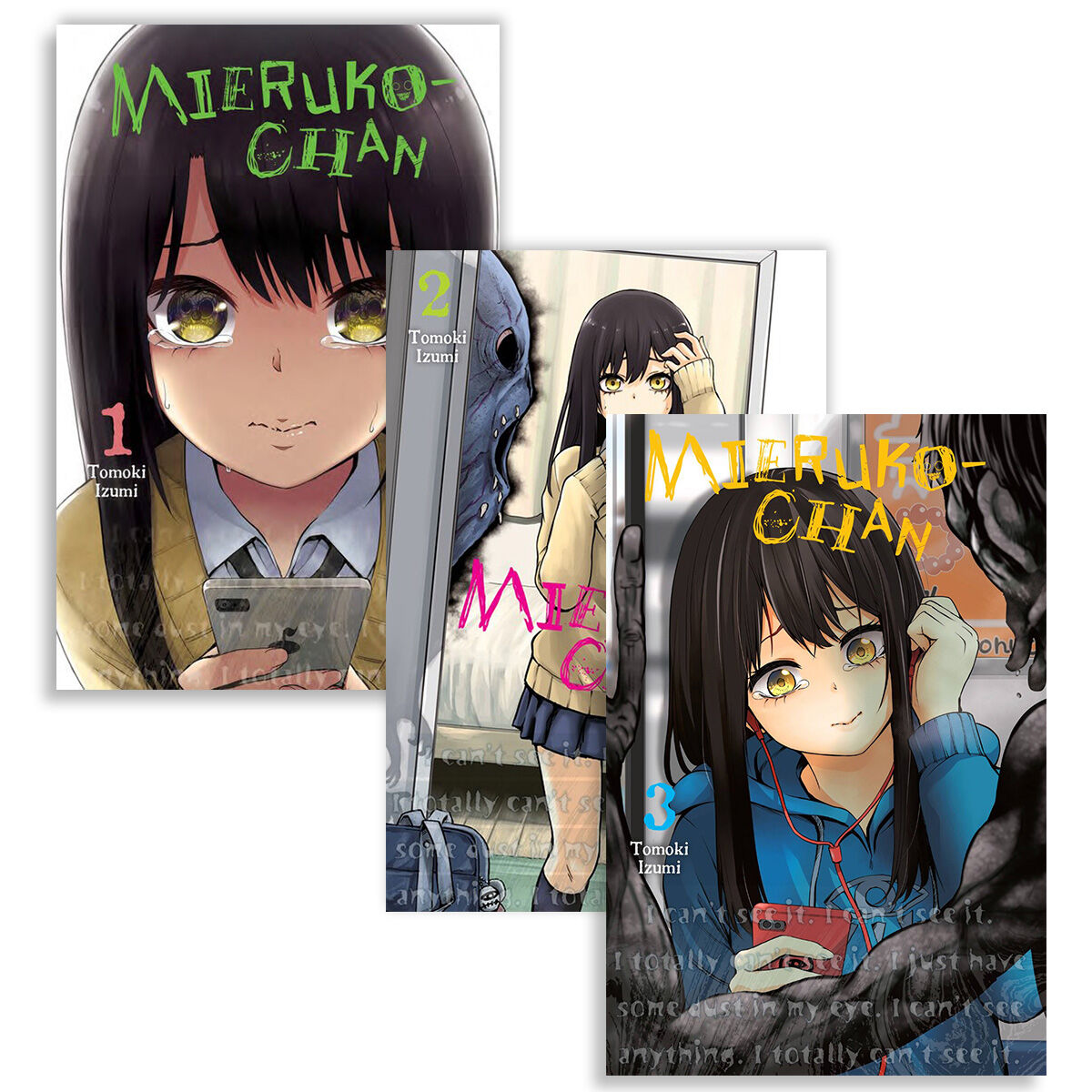 

Манга Mieruko-chan Manga (1-3) Bundle