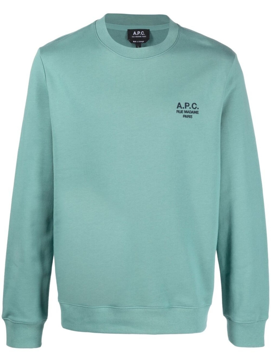 

A.P.C. толстовка с вышитым логотипом, зеленый