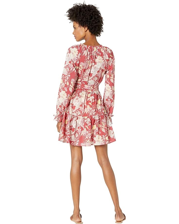 

Платье Paige Evanne Dress, цвет Muted Red Multi