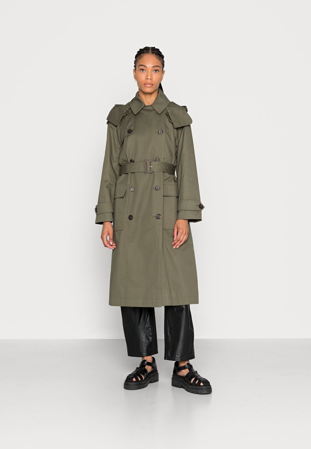 

Плащ Marks & Spencer, зеленый