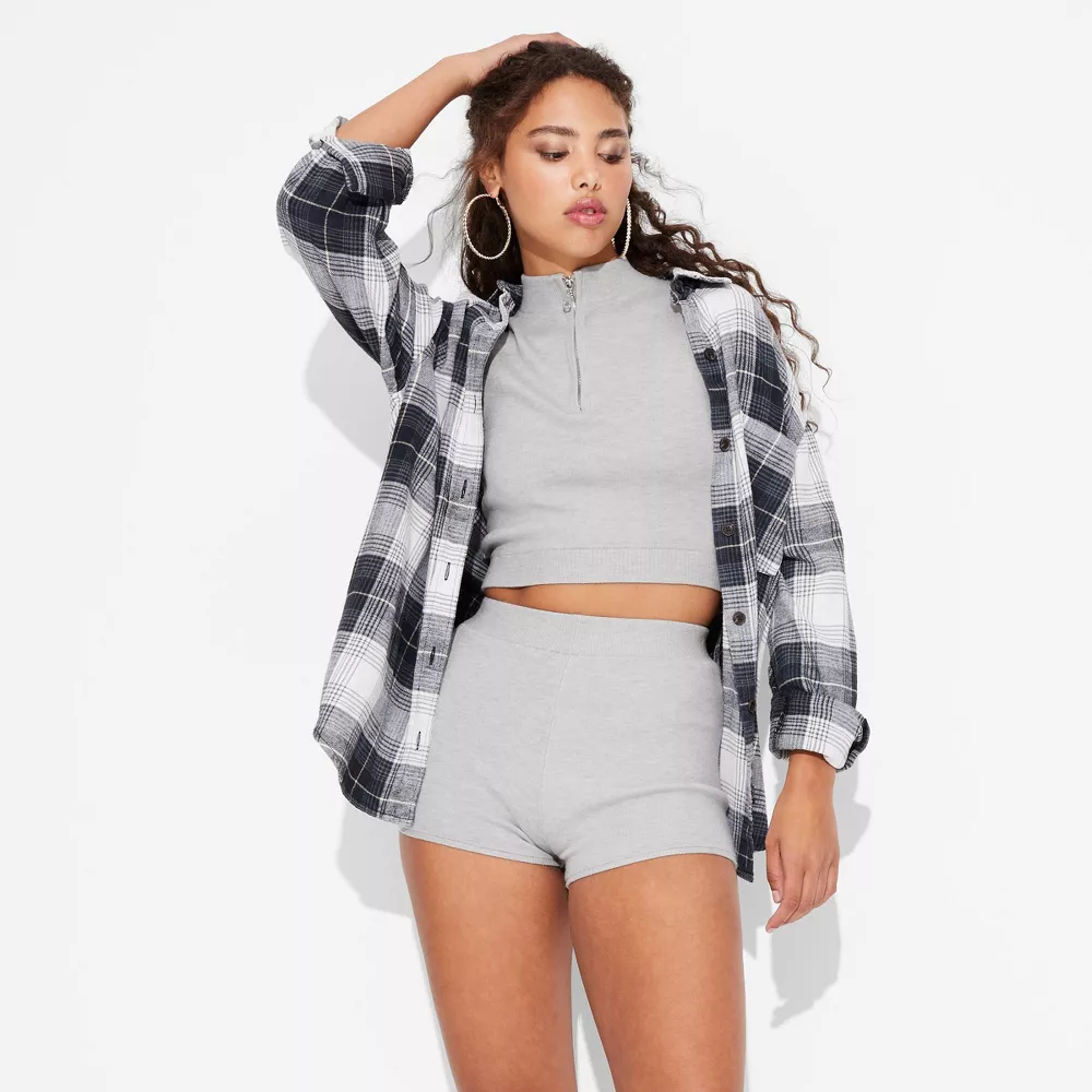 

Женский свитер Hot Shorts - Wild Fable, цвет Heather Gray